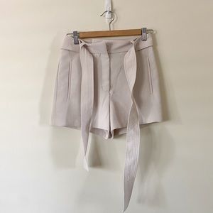 Wilfred Jallade Crepe Shorts in Bone 4